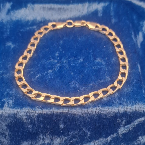 Bracelet  7.75" curb  
