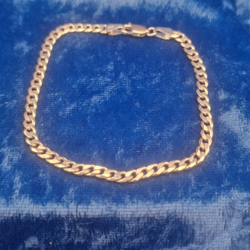 Bracelet  7.5" curb 