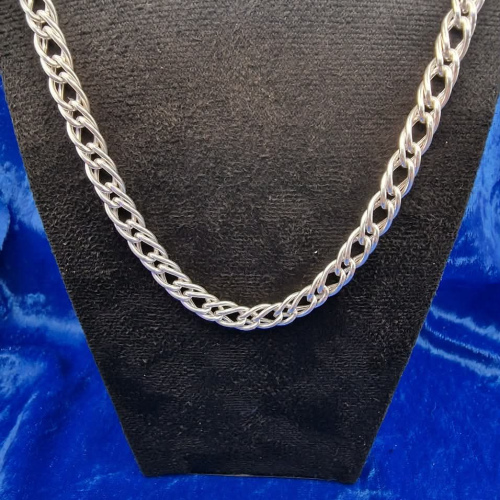 Necklace Double Curb link 20" 