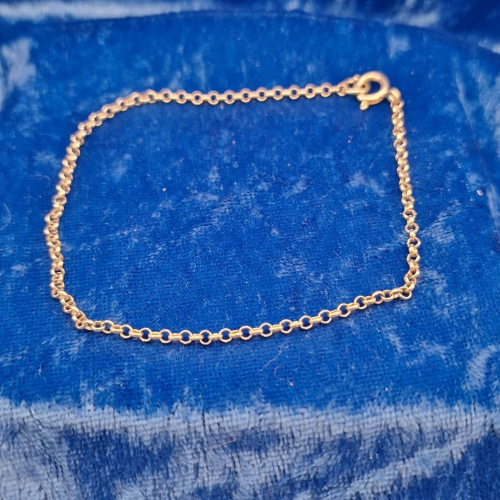 Bracelet  8.5" Mini belcher 