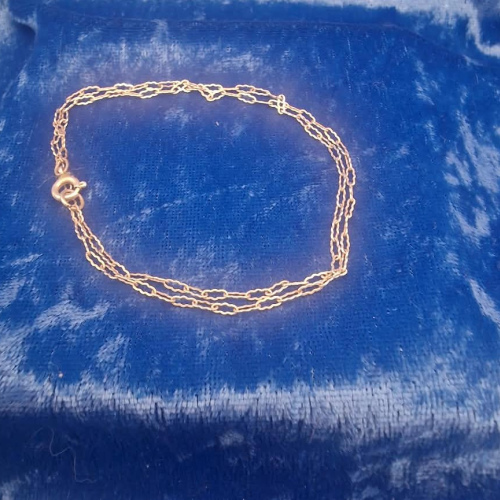 Bracelet  7.5" double length 15"