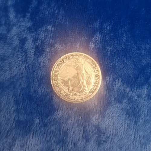 2025 Britannia 1/10oz Silver Coin