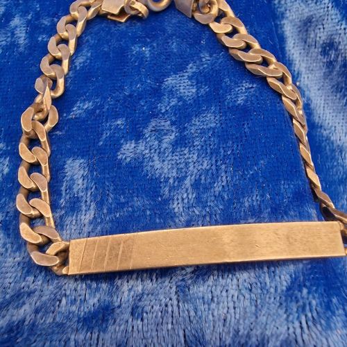 Bracelet  7"  Identity curb 