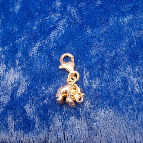 Elephant Charm clip on