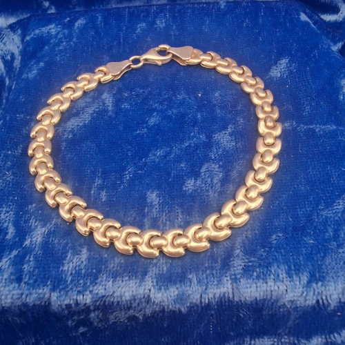 Bracelet  7.5" Wishbone link