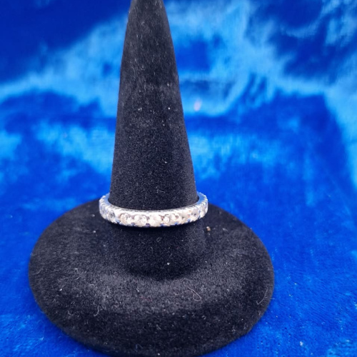 Ring size N 1/2 cz's 