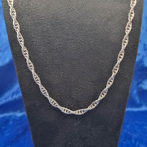 Necklace 20" twisted rope